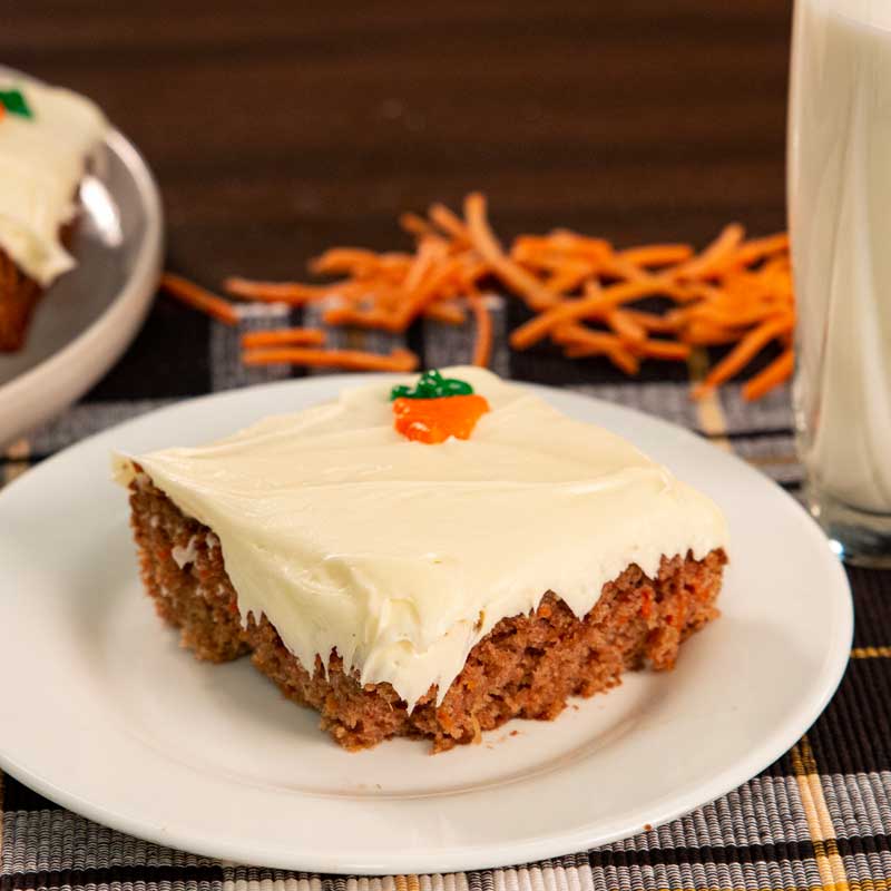 Carrot Cake Bars - 8x8 pan