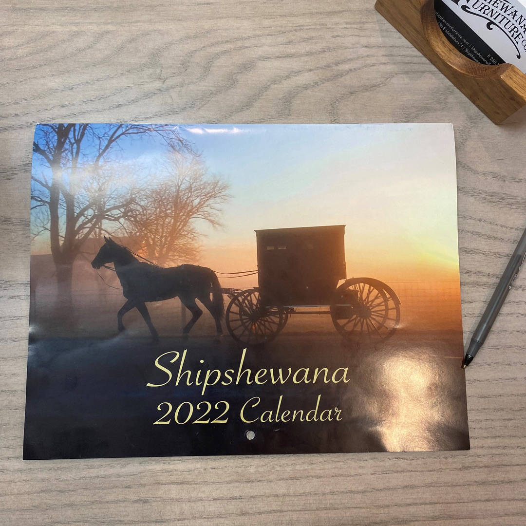 Shipshewana 2022 Calendar