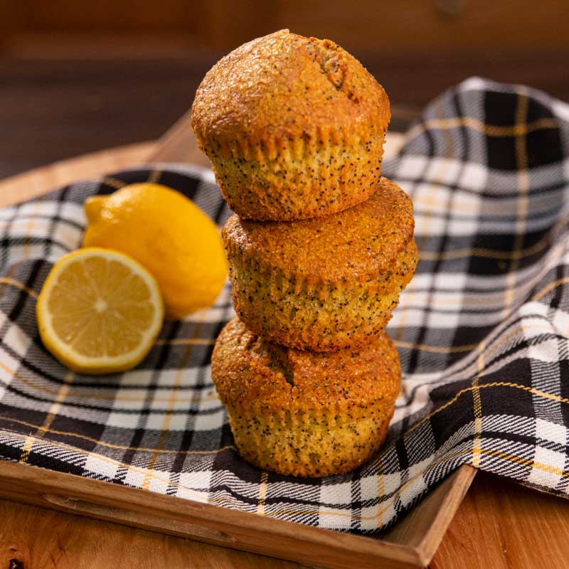 Lemon Poppyseed Muffin