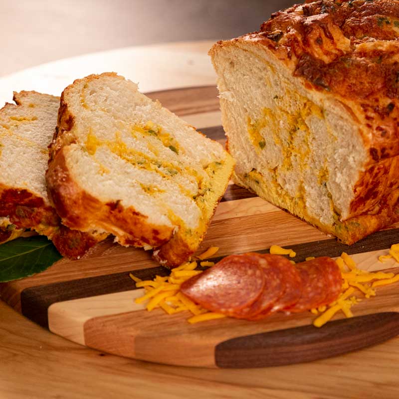 Pepperoni Pizza Bread
