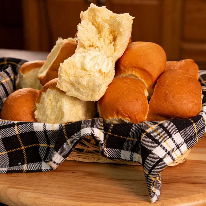 White Dinner Rolls