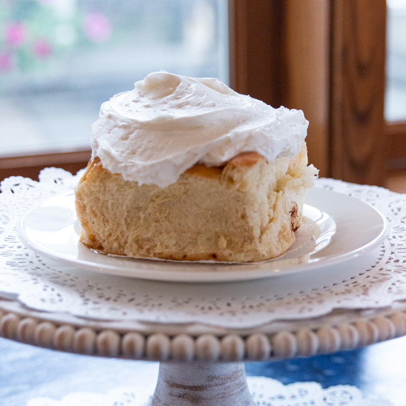 Moms Rolls with Buttercream Frosting