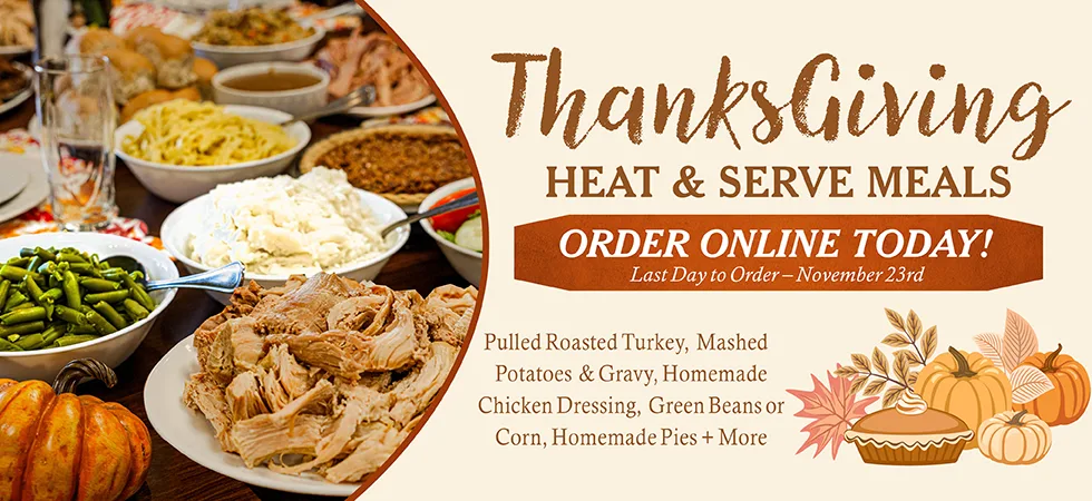 Thanksgiving Heat and Serve Meals