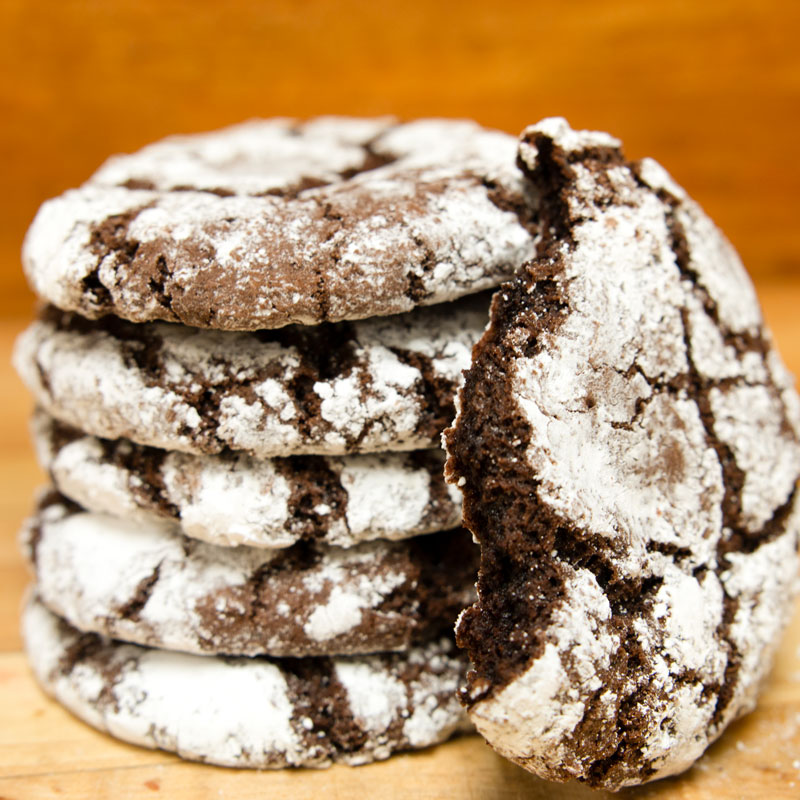 Chocolate Crinkle Cookies