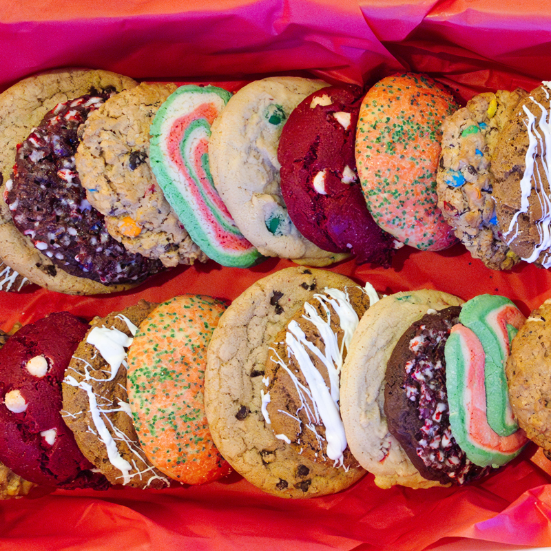 Assorted Christmas Cookie Box