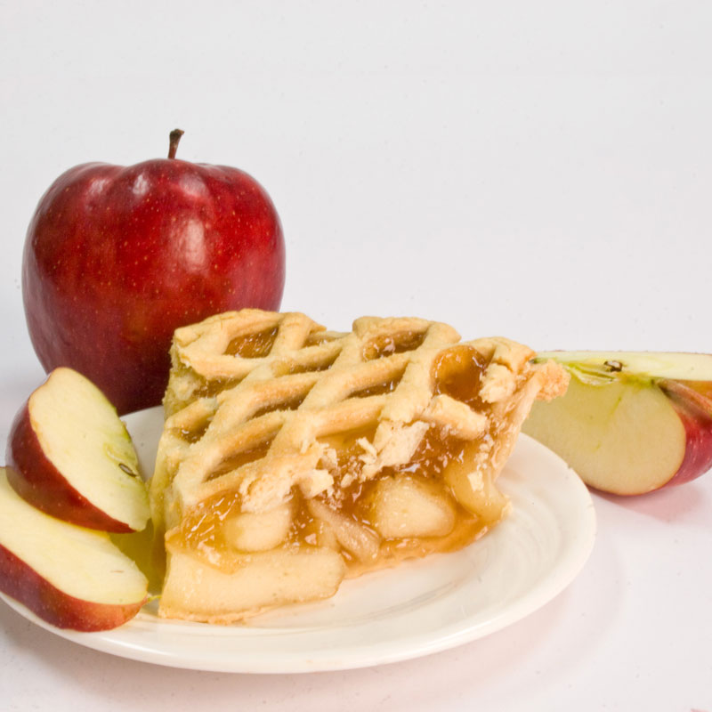 Sugar Free Apple Pie - Slice