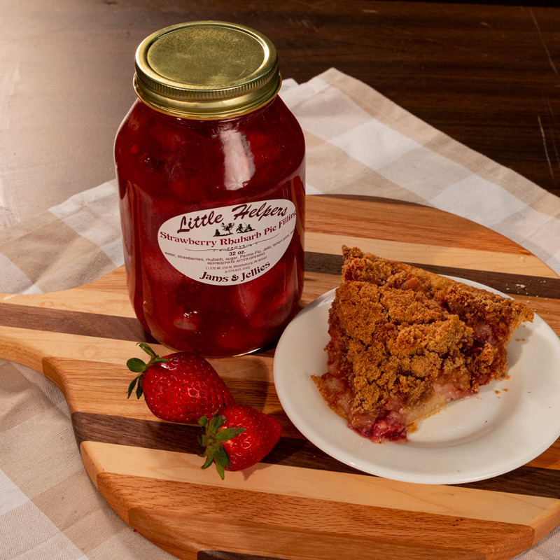 Strawberry Rhubarb Pie Filling - 32oz