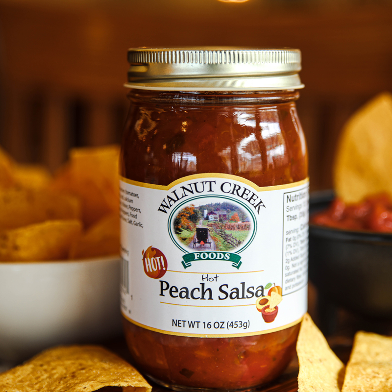Hot Peach Salsa