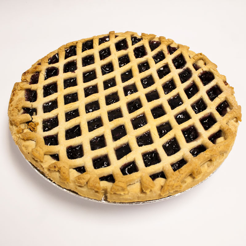Blueberry Pie - Slice